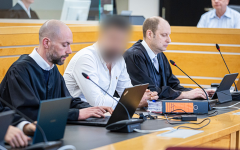 Acht Jahre und sechs Monate Gefängnis: Das fordert die Anklagebehörde für einen mutmaßlich korrupten Staatsanwalt. (Archivbild) - Foto: Moritz Frankenberg/dpa