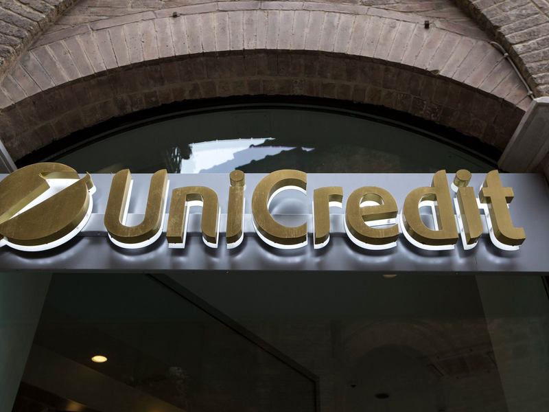 Die Mailänder Großbank Unicredit kürzt bei IT-Diensten in Deutschland. - Foto: Mattia Sedda/epa/dpa