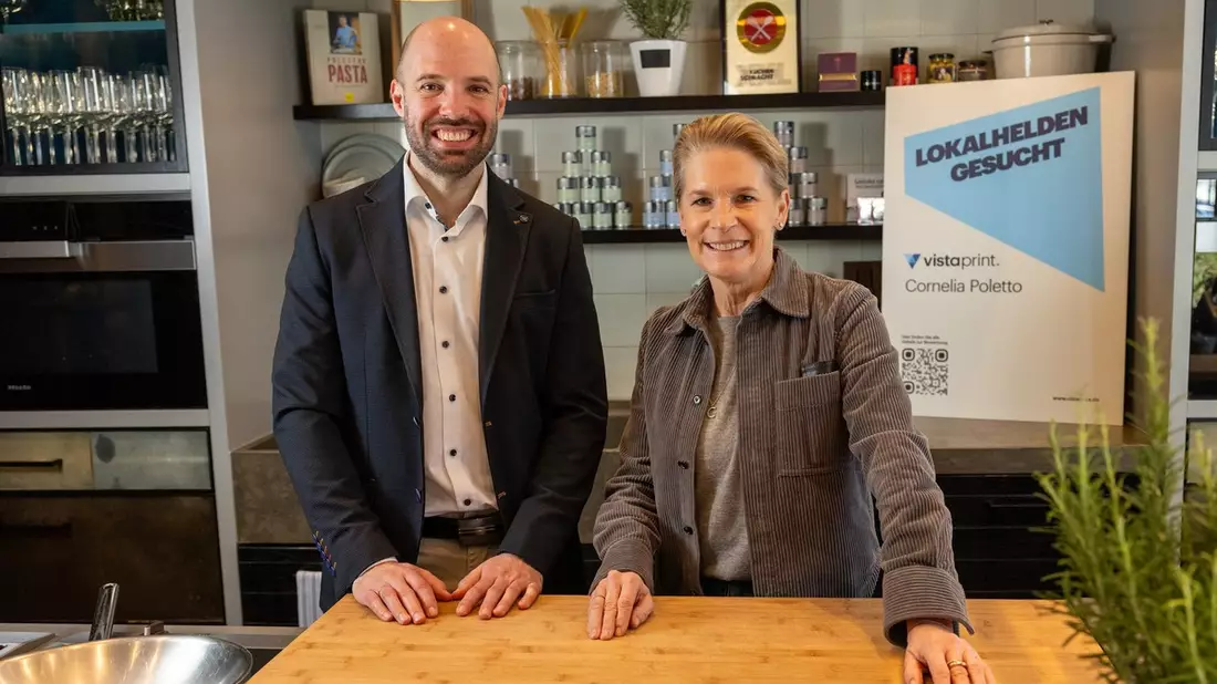 Lokalhelden gesucht: VistaPrint und Cornelia Poletto geben kleinen gastronomischen Betrieben erneut Rückenwind - Bild: presseportal.de