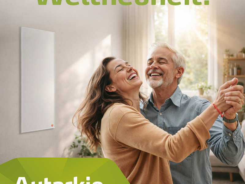 Weltneuheit: Autarkie-Infrarotpaneel® - Foto: easyTherm GmbH über pressetext.de