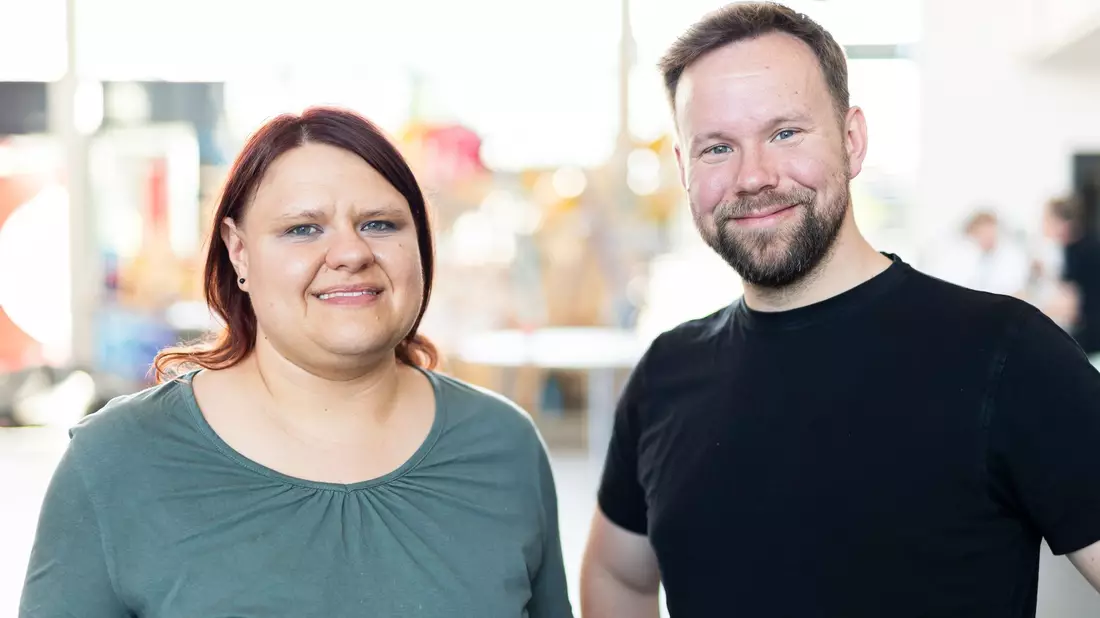 Hilke Hochheiden und Thorben Peters bilden bei der niedersächsischen Linke eine Doppelspitze. (Archivbild) - Bild: Michael Matthey/dpa