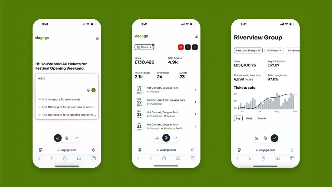 viagogo stellt KI-gestütztes Tool für Künstler, Teams und Veranstalter vor: viagogo Distribution Manager ermöglicht Rechteinhabern den direkten Zugang zu mehr als 125 Millionen Fans weltweit - Bild: presseportal.de