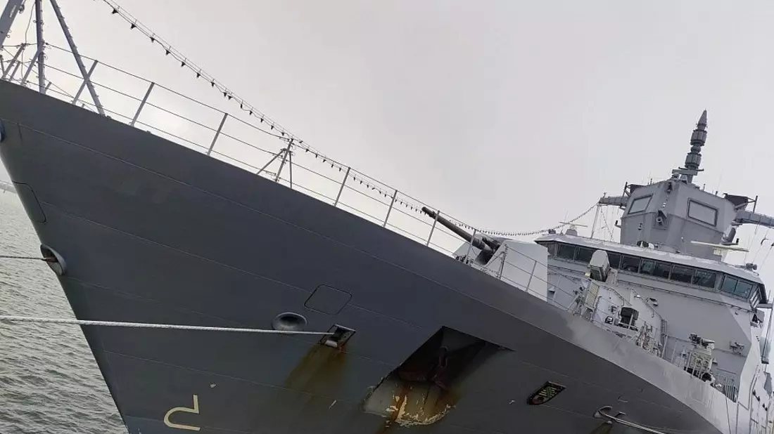 Deutsches Kriegsschiff (Archiv) - Bild: via dts Nachrichtenagentur