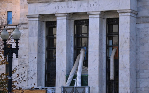 Baustelle am Sitz der Federal Reserve - Foto: via dts Nachrichtenagentur
