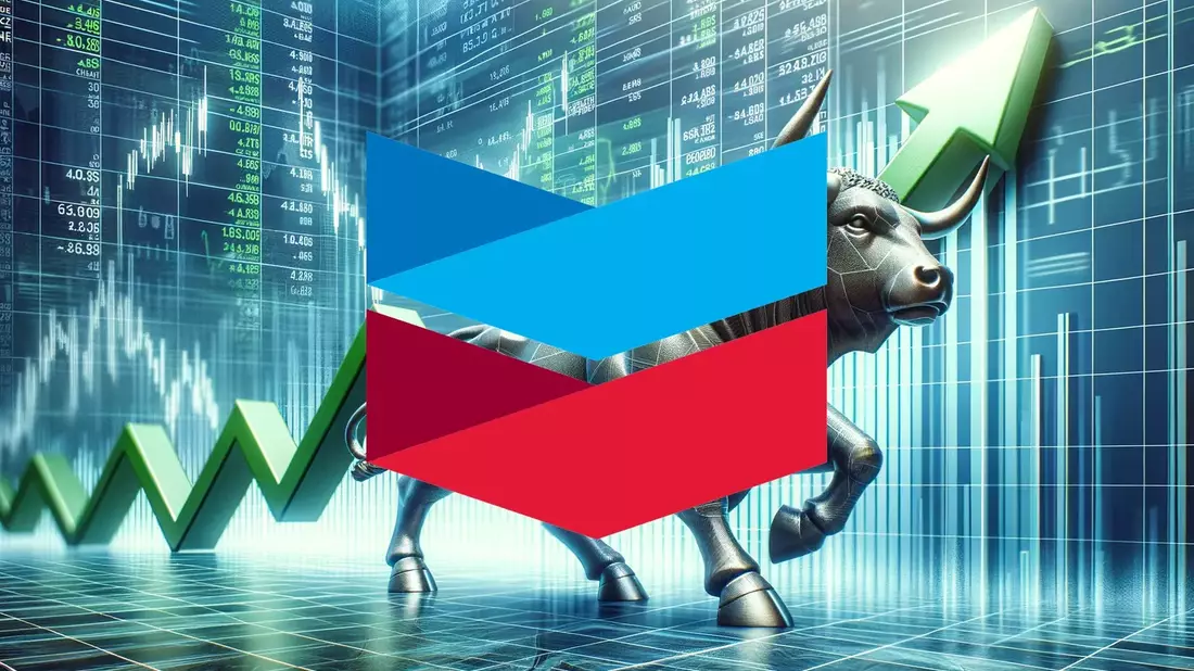 Chevron: La tensión geopolítica impulsa su valoración bursátil Illustration mit AI erstellt übermittelt durch boerse-global.de