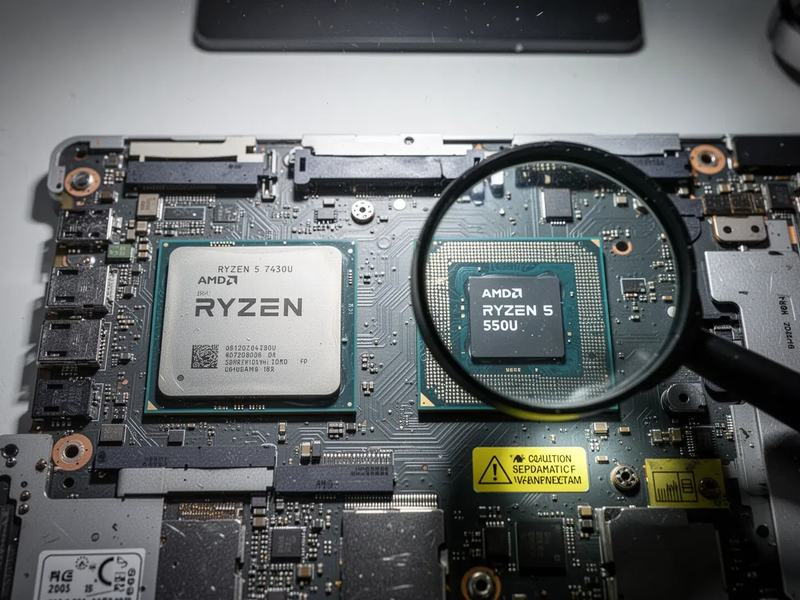 AMD verurteilt gefälschte Prozessoren in Chuwi-Laptops - Foto: über boerse-global.de