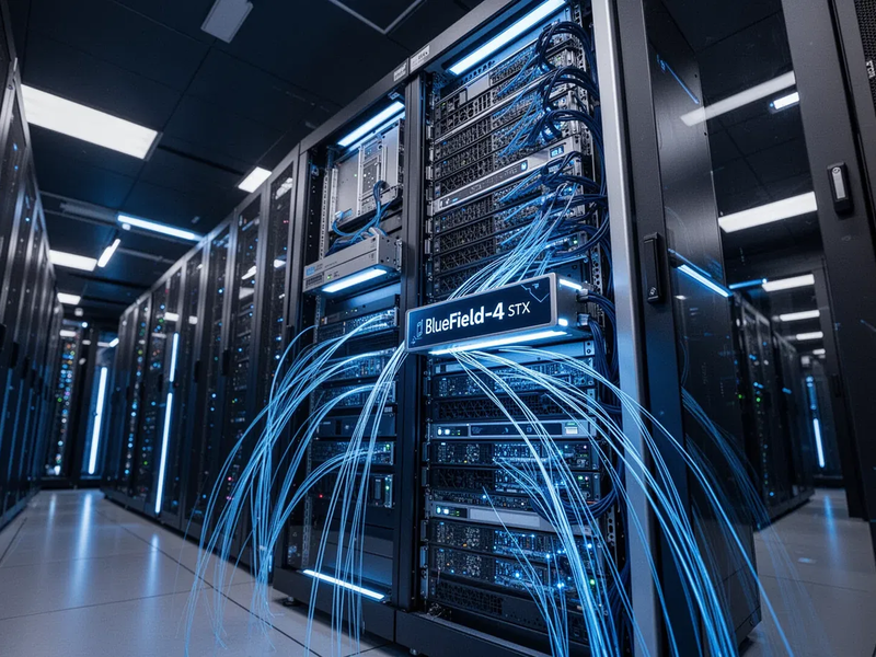 NVIDIA BlueField-4 STX und Vera Rubin: Das Fundament für die KI-Agenten-Ära - Foto: über boerse-global.de