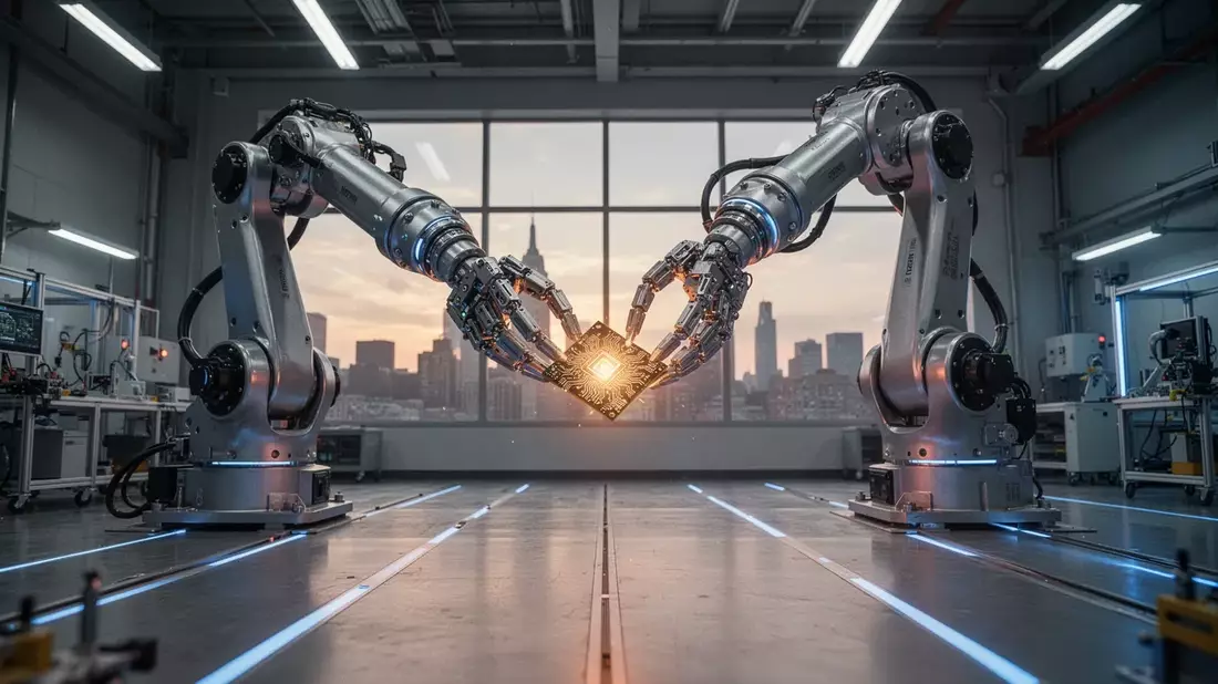 KI-Roboter erobern die Fabrikhallen - Bild: über boerse-global.de