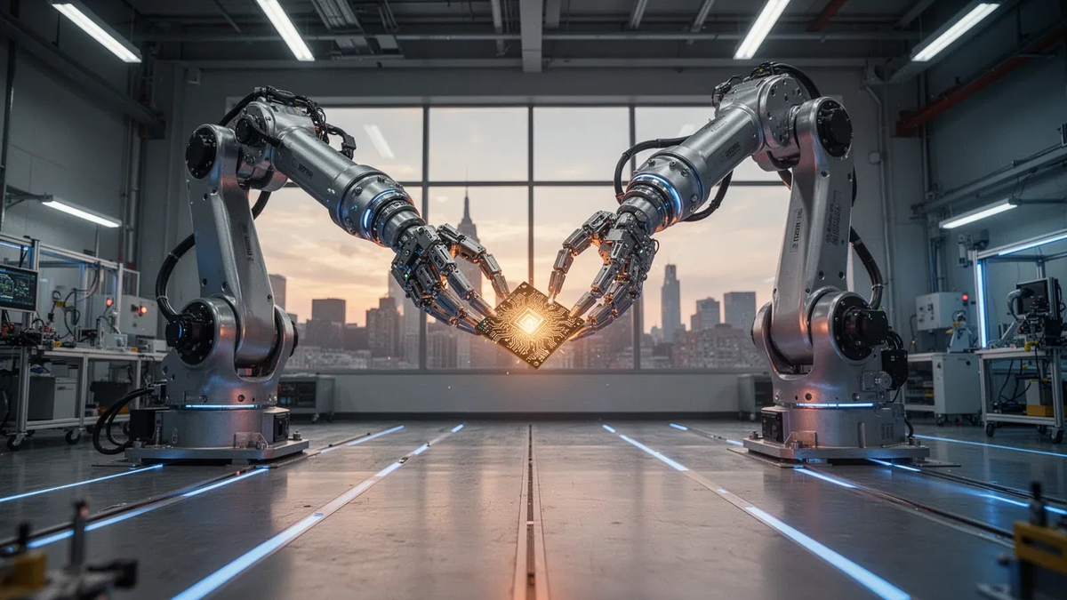 KI-Roboter erobern die Fabrikhallen - Foto: über boerse-global.de