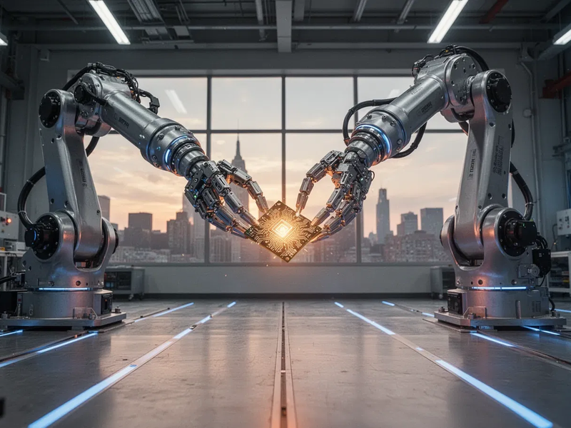 KI-Roboter erobern die Fabrikhallen - Foto: über boerse-global.de