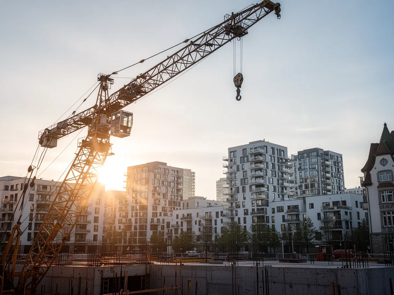 Immobilienmarkt: Baugenehmigungen steigen um 8,4 Prozent - Foto: über boerse-global.de