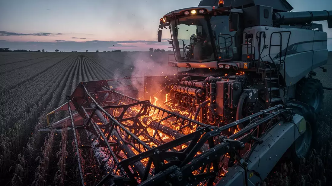 Landwirtschaft: Moderne Maschinen erhöhen Brandrisiko massiv - Bild: über boerse-global.de