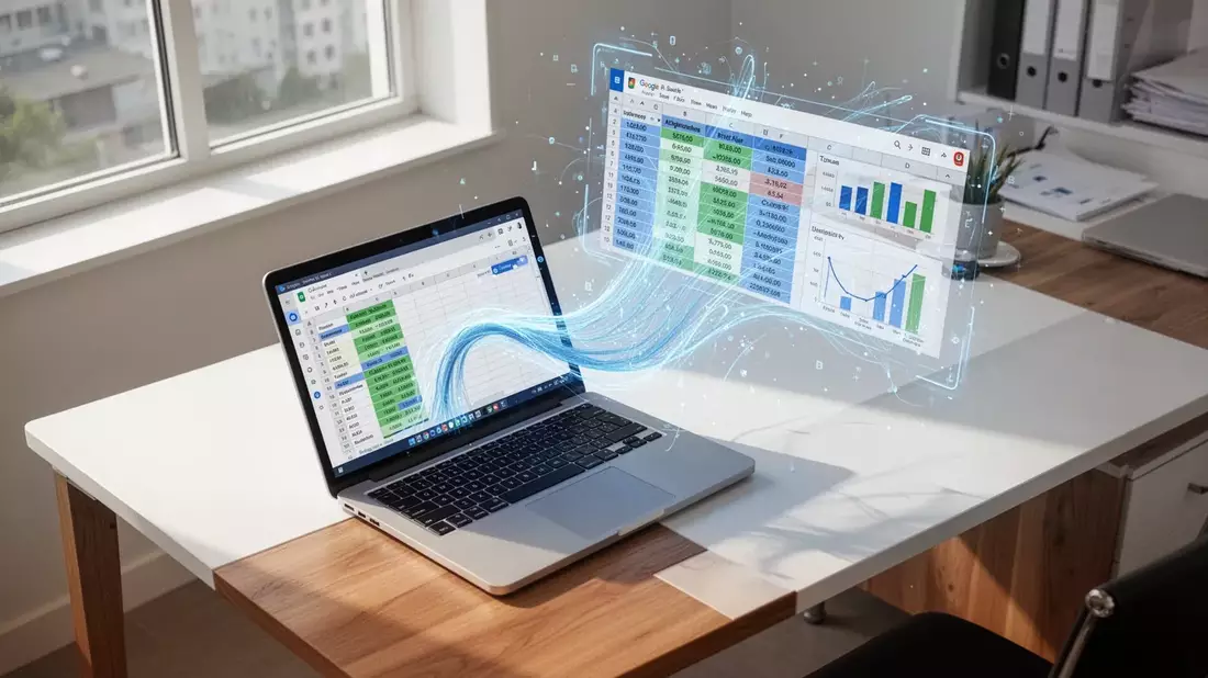 Google Sheets: KI erstellt jetzt komplette Tabellen per Sprachbefehl - Bild: über boerse-global.de