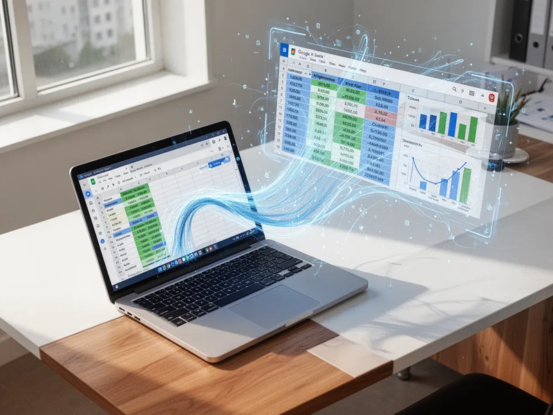 Google Sheets: KI erstellt jetzt komplette Tabellen per Sprachbefehl - Foto: über boerse-global.de