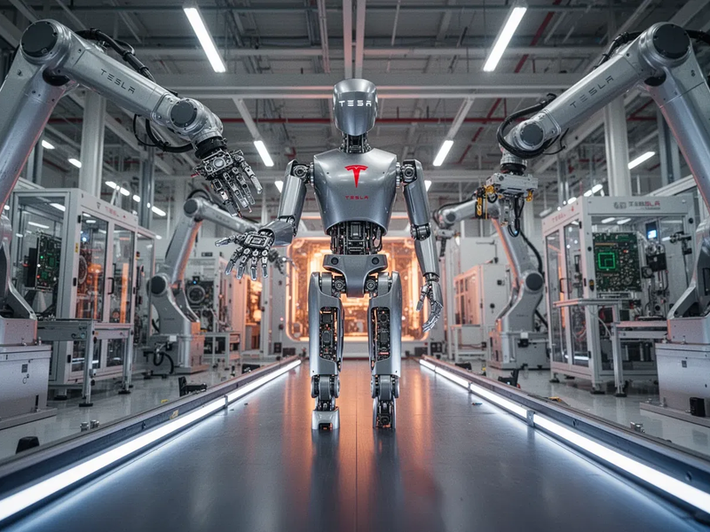 Tesla startet Chipfabrik Terafab und setzt auf Roboter-Produktion - Foto: über boerse-global.de