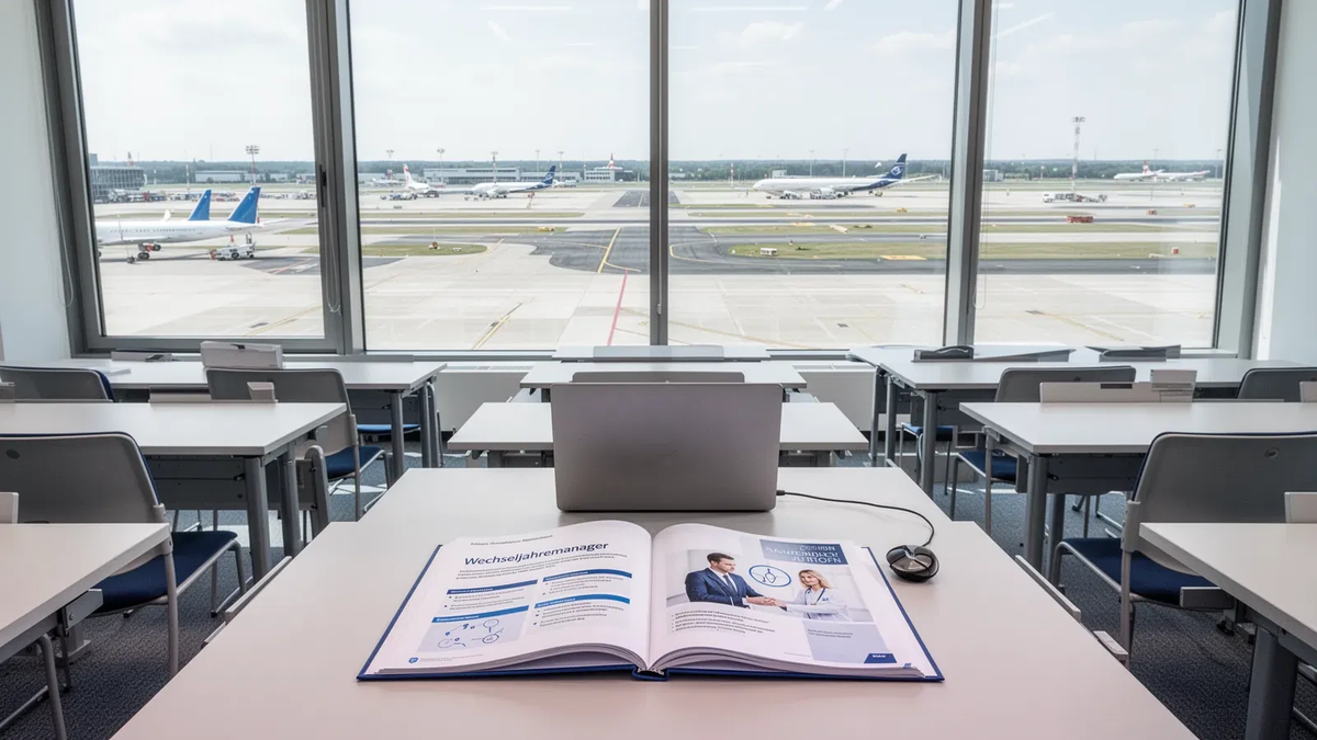 Flughafen München und AKAD starten Wechseljahre-Manager-Kurs - Foto: über boerse-global.de