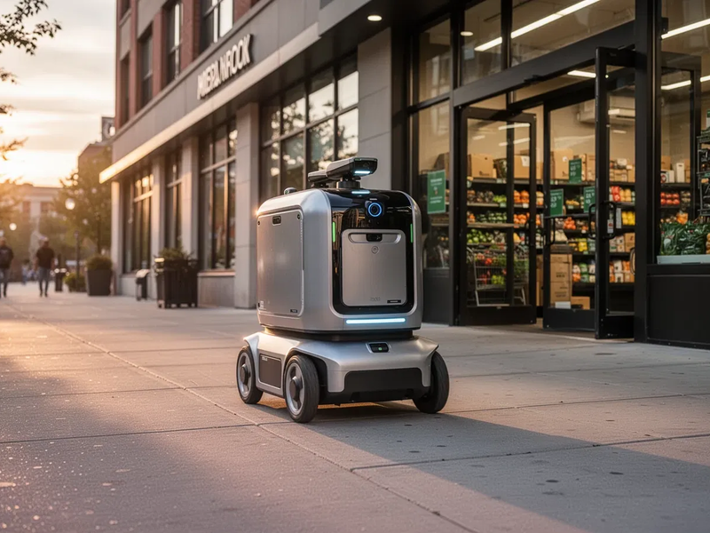 Roboter und RoboVans revolutionieren die Lebensmittel-Lieferung - Foto: über boerse-global.de