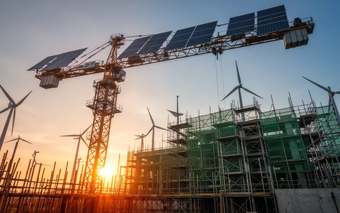 Grüne Baustoffe: Markt explodiert auf über 500 Milliarden Euro - Foto: über boerse-global.de