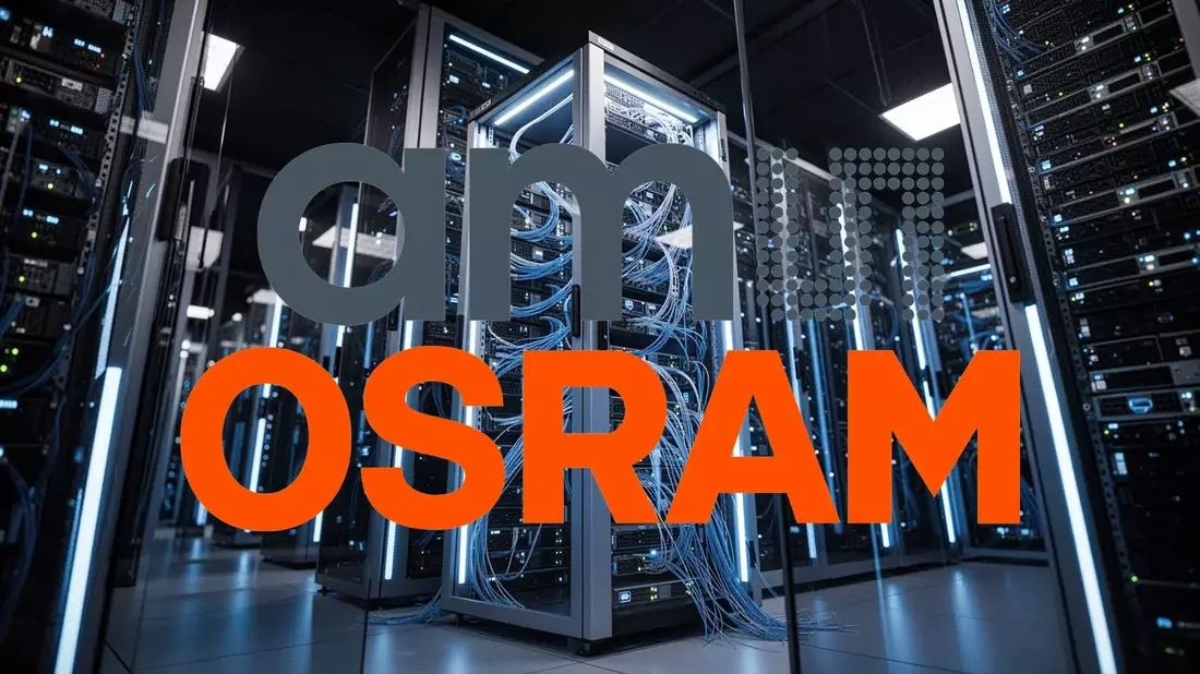 ams OSRAM Aktie: KI-Datenzentren im Visier Illustration mit AI erstellt übermittelt durch boerse-global.de