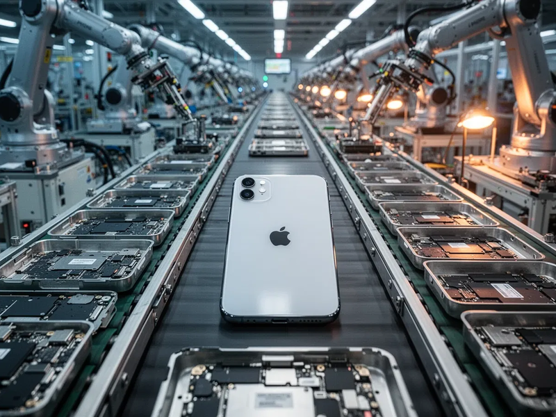 Apple fertigt ein Viertel aller iPhones in Indien - Foto: über boerse-global.de