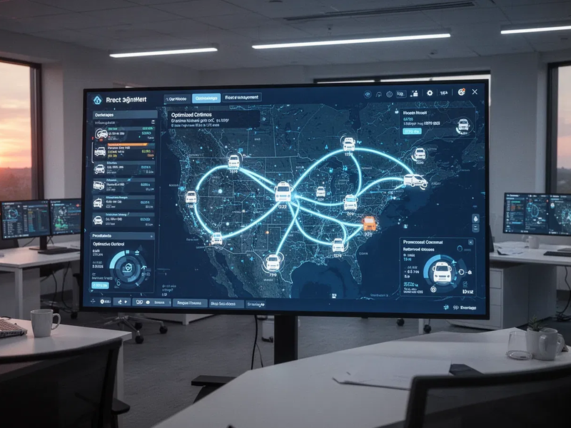 Flottenmanagement: KI und Nachhaltigkeit revolutionieren den Fuhrpark - Foto: ĂŒber boerse-global.de