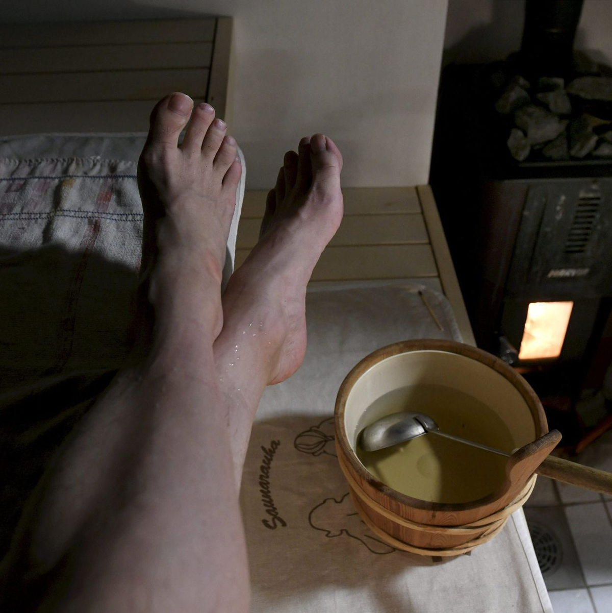 Auch die Saunakultur macht glücklich, finden viele Finnen. (Symbolbild) - Foto: Heikki Saukkomaa/Lehtikuva/dpa