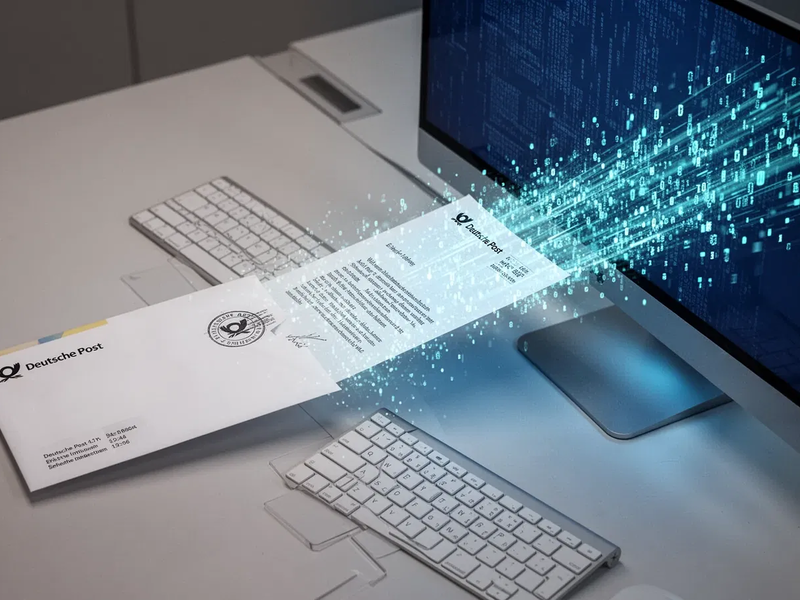Deutsche Post setzt mit Hybrid-Briefen auf digitale Zukunft - Foto: über boerse-global.de