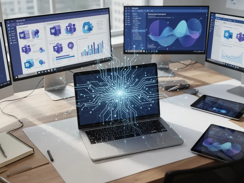 Microsoft 365 wird 2026 zum Betriebssystem für den Mittelstand - Foto: über boerse-global.de