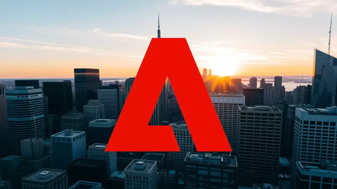 Adobe's Valuation Paradox: Record Results Meet Investor Skepticism Illustration mit AI erstellt übermittelt durch boerse-global.de