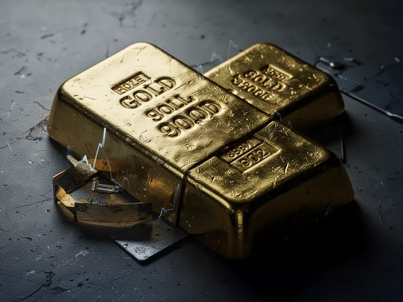 Gold: Zinsangst löst Ausverkauf aus - Foto: über boerse-global.de