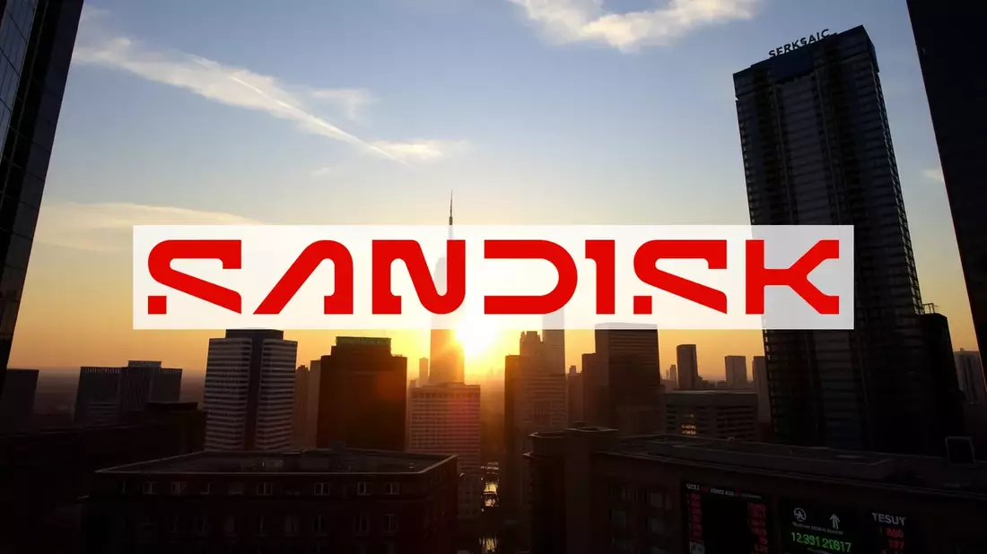 SanDisk: Un objetivo de precio que apunta a los 1.000 dólares Illustration mit AI erstellt übermittelt durch boerse-global.de