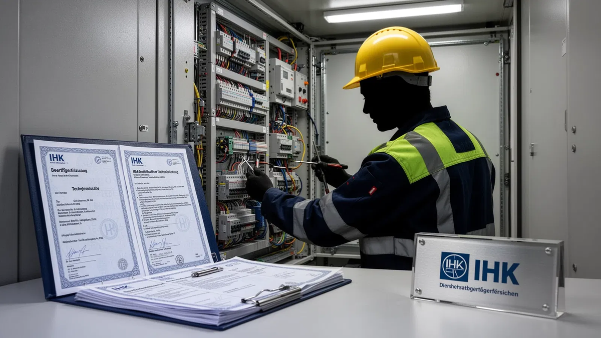 IHK-Elektroqualifikation: Deutschlands Antwort auf Fachkräftemangel und Sicherheitsvorschriften - Foto: über boerse-global.de