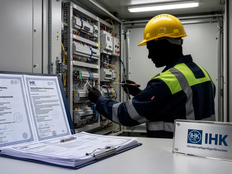 IHK-Elektroqualifikation: Deutschlands Antwort auf Fachkräftemangel und Sicherheitsvorschriften - Foto: über boerse-global.de