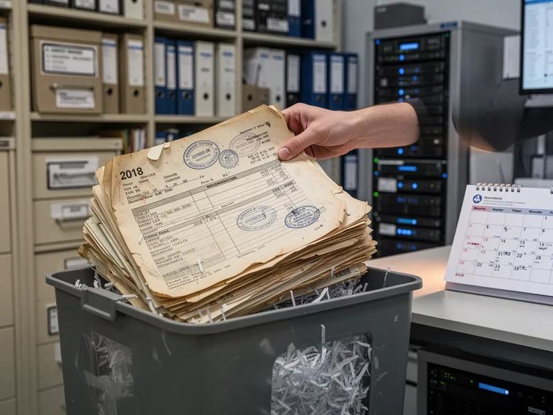 Bürokratieentlastung: Diese Unterlagen dürfen Firmen 2026 vernichten - Foto: über boerse-global.de