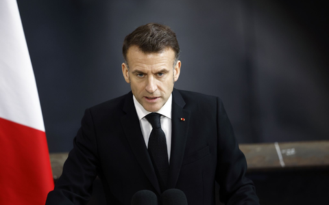 Frankreichs Präsident Macron fordert ein Aussetzen von Angriffen auf Energieanlagen. (Archivbild)  - Foto: Yoan Valat/Pool EPA/dpa
