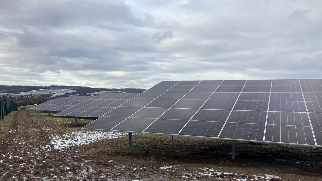Großer Solarpark mit Speicher in Trebnitz bei Gera - Bild: presseportal.de