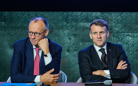 Noch gibt es keine Einigung zwischen Merz und Macron auf das Luftkampfsystem FCAS. (Archivbild) - Foto: Ebrahim Noroozi/Pool AP/dpa