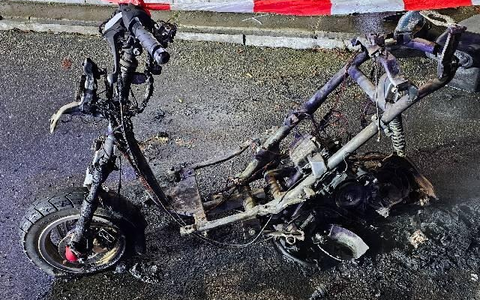 POL-WOB: Brennender Motorroller - Polizei sucht Zeugen - Foto: presseportal.de