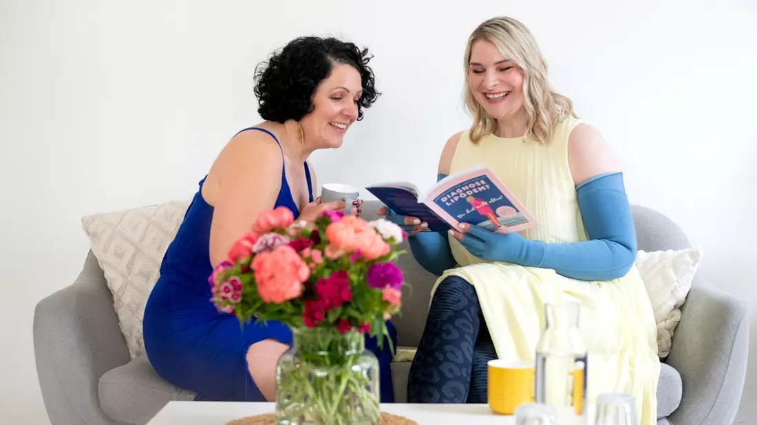 Caroline Sprott über ihr neues Buch Emotional frei mit Lipödem / Die Diagnose Lipödem ist der Anfang eines neuen Lebens, in dem Betroffene zu unverhoffter Stärke finden! - Bild: presseportal.de