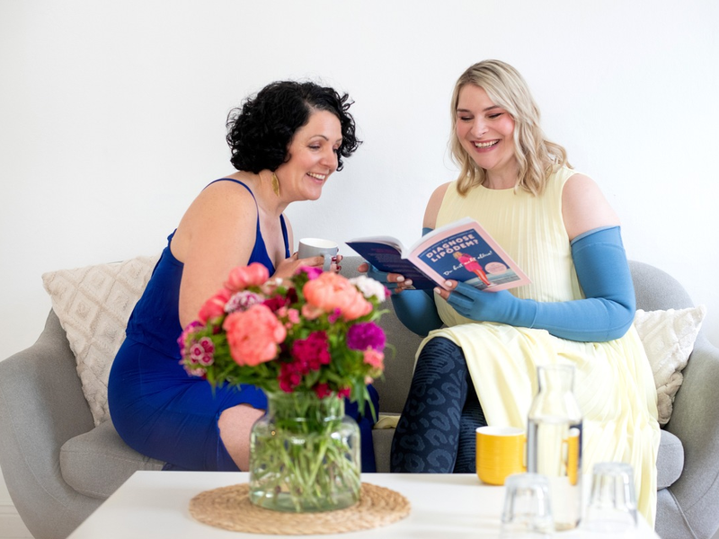 Caroline Sprott über ihr neues Buch Emotional frei mit Lipödem / Die Diagnose Lipödem ist der Anfang eines neuen Lebens, in dem Betroffene zu unverhoffter Stärke finden! - Foto: presseportal.de