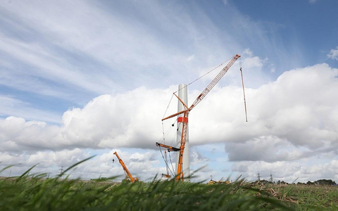 Windrad-Bau (Archiv) - Foto: via dts Nachrichtenagentur