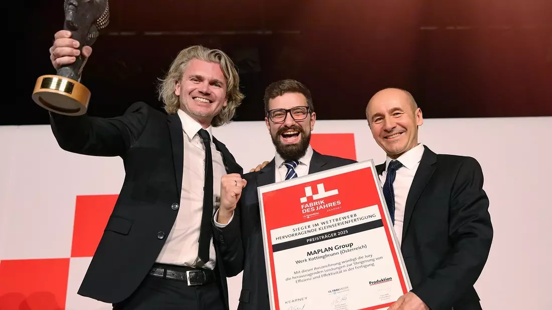 Benchmark gesetzt: MAPLAN dominiert Kleinserienfertigung - Bild: presseportal.de