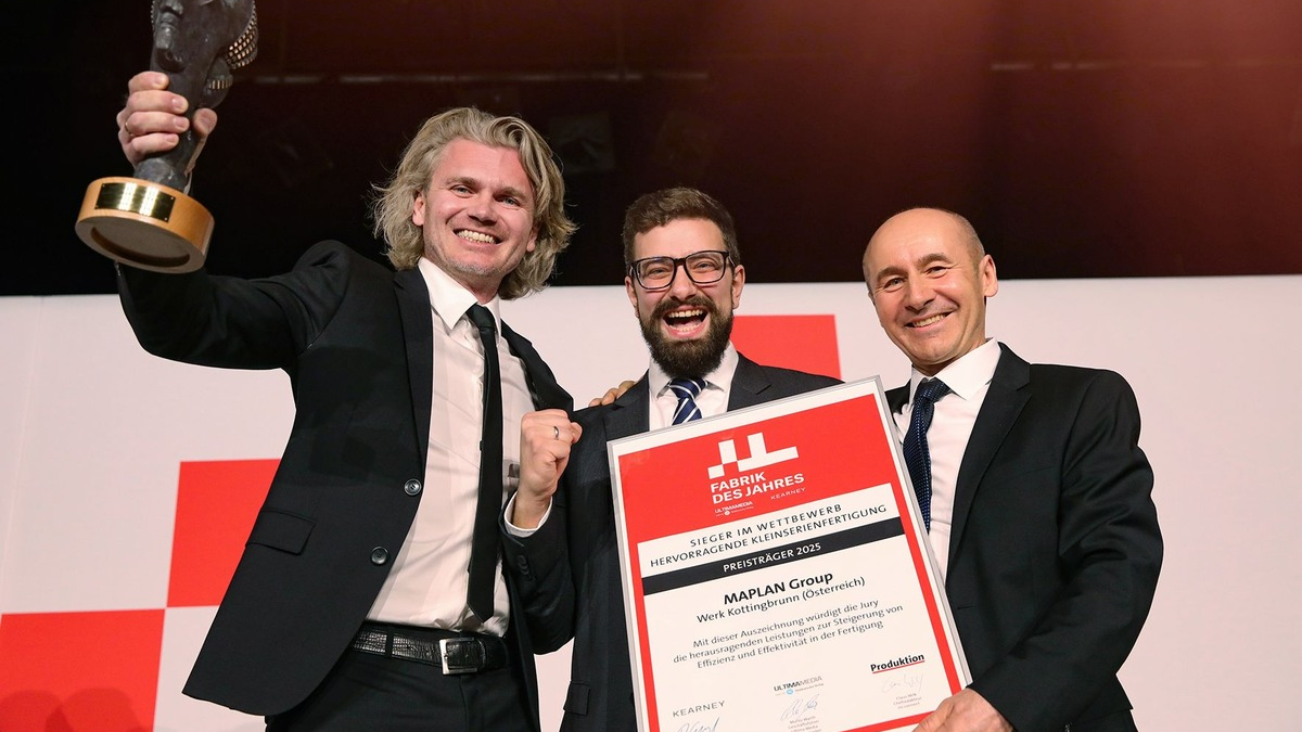 Benchmark gesetzt: MAPLAN dominiert Kleinserienfertigung - Foto: presseportal.de