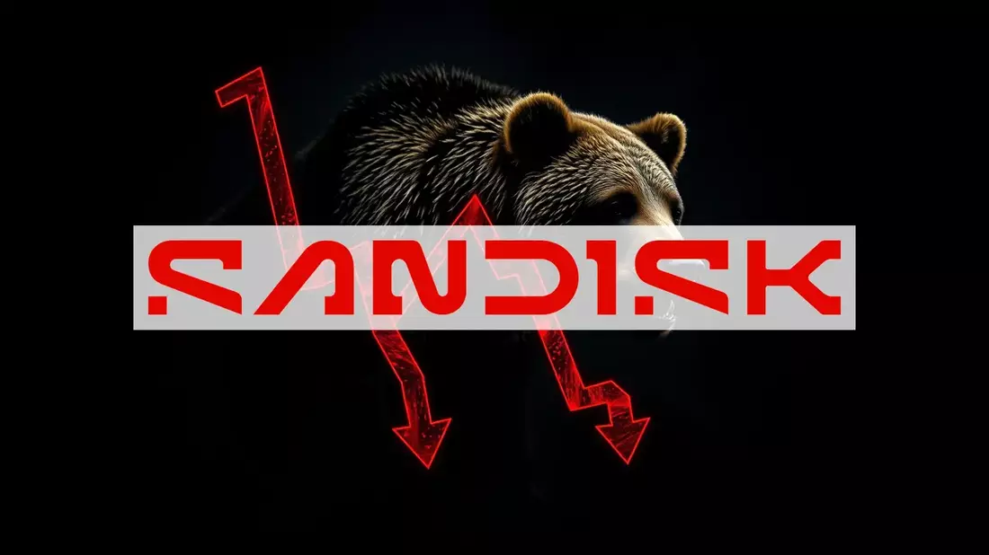 SanDisk: Un récord histórico seguido de una corrección técnica Illustration mit AI erstellt übermittelt durch boerse-global.de