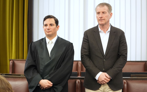 Der Ex-Mann von Christina Block, Stephan Hensel, ist Nebenkläger in dem Prozess. - Foto: Marcus Brandt/Pool dpa/dpa