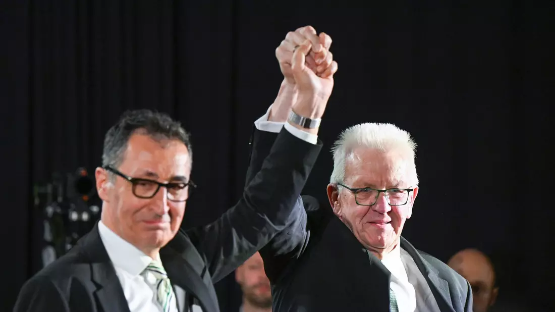 Özdemir will der Nachfolger von Kretschmann als Ministerpräsident werden. (Archivbild) - Bild: Bernd Weißbrod/dpa