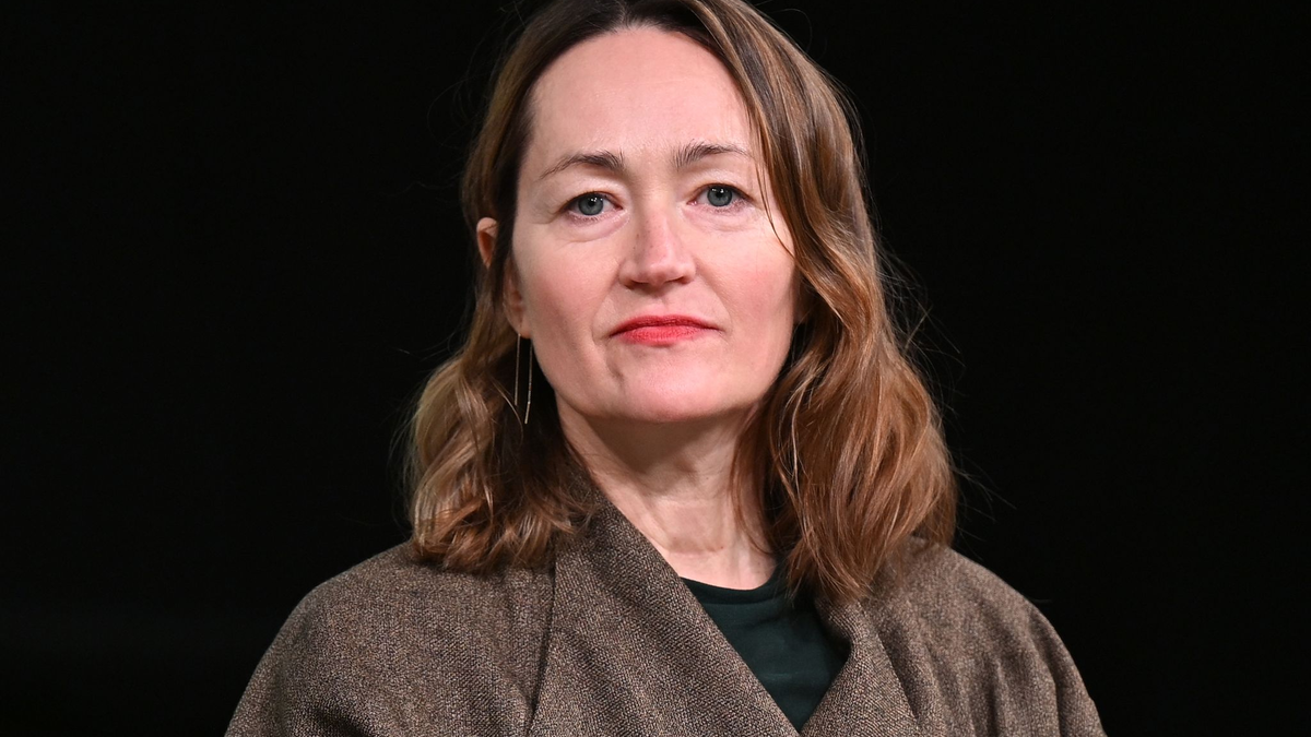 Katerina Poladjan hat den Belletristik-Preis der Leipziger Buchmesse gewonnen. - Foto: David Hammersen/dpa