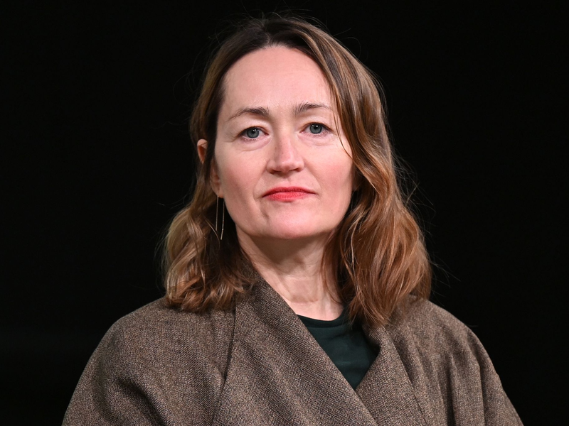 Katerina Poladjan hat den Belletristik-Preis der Leipziger Buchmesse gewonnen. - Foto: David Hammersen/dpa