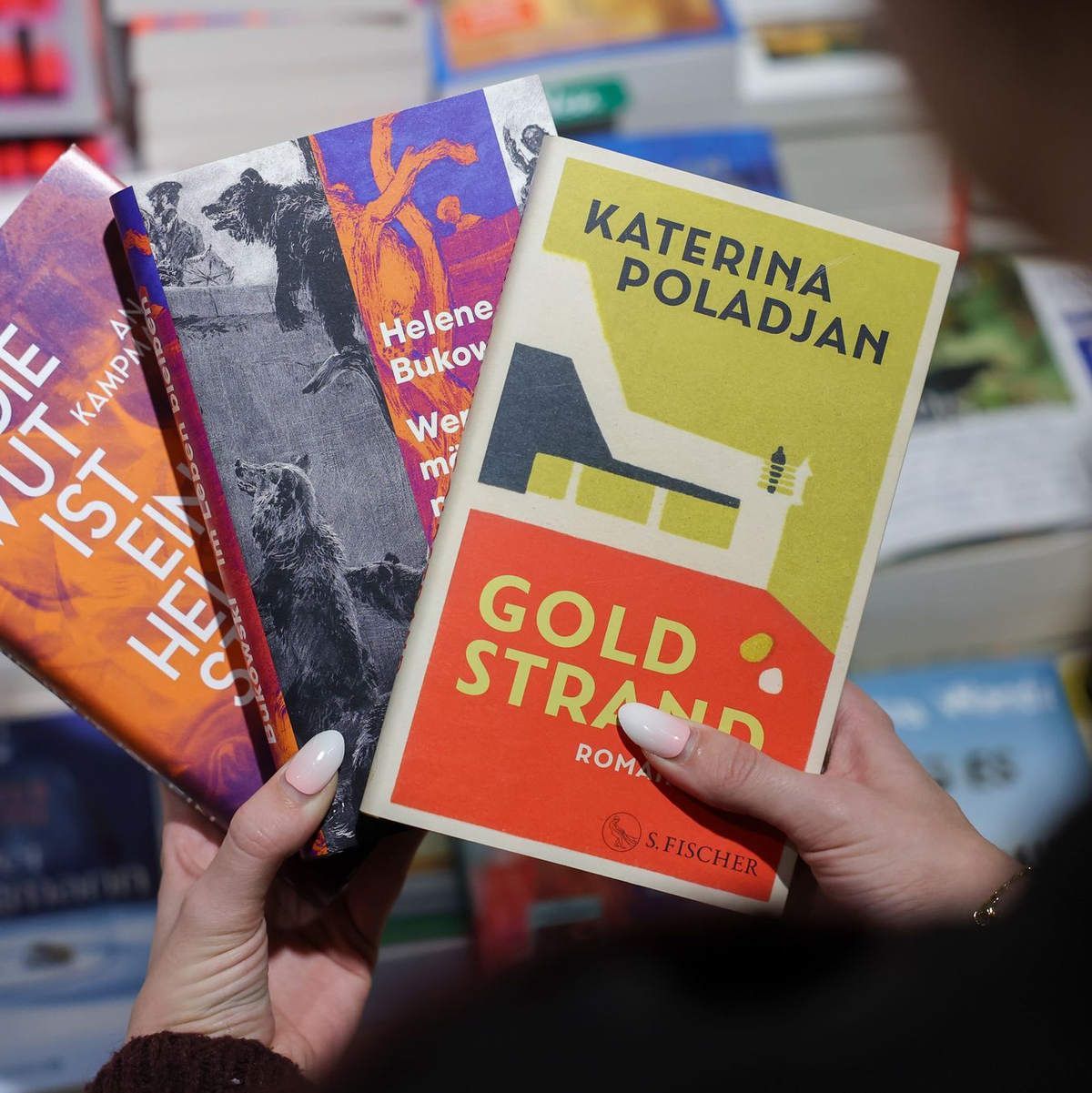 Poladjan wurde für das Buch «Goldstrand» ausgezeichnet. - Foto: Jan Woitas/dpa