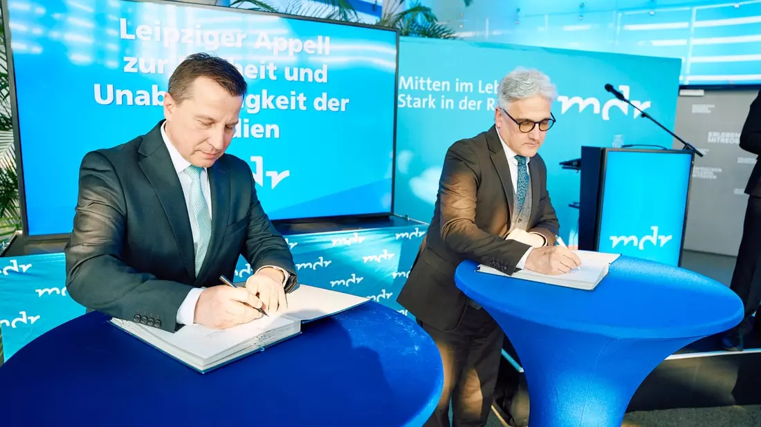 MDR initiiert „Leipziger Appell zur Freiheit und Unabhängigkeit der Medien“ - Bild: presseportal.de